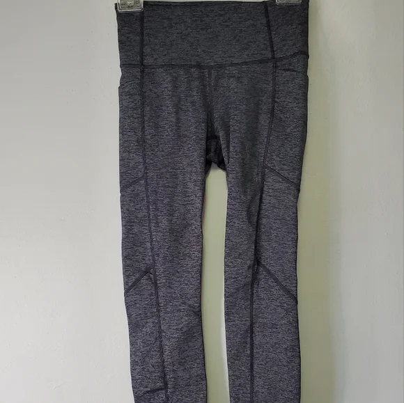 Athleta/ Gray Capri Leggings - Picture 1 of 7